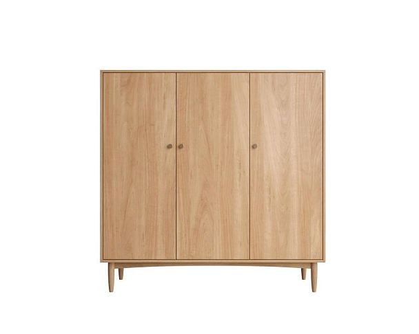 Шкаф трехстворчатый низкий Bubble Solid арт BBL04S - Вид 1