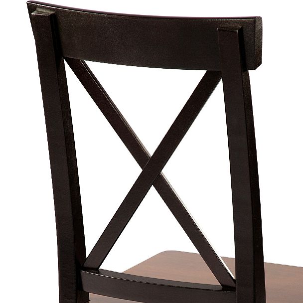 Стул деревянный с жестким сиденьем Бергольф Венге/Темный орех - Вид 8