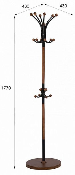 Вешалка-стойка Д 1 - Вид 11