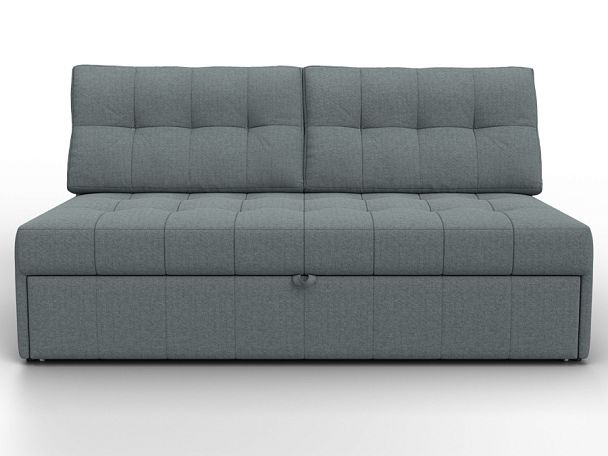 Диван прямой Лига-107 (160) Рогожка серый - Вид 2