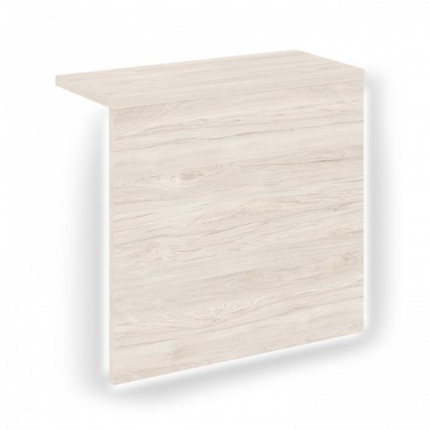 Накладка с подсветкой прямая высокая "Onix" О.R-NP.V-118.1.S денвер светлый - Вид 1