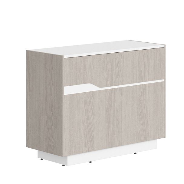 Тумба СФ-572101 Дуб серый/Белый премиум 1030х430х814 LINE - Вид 1