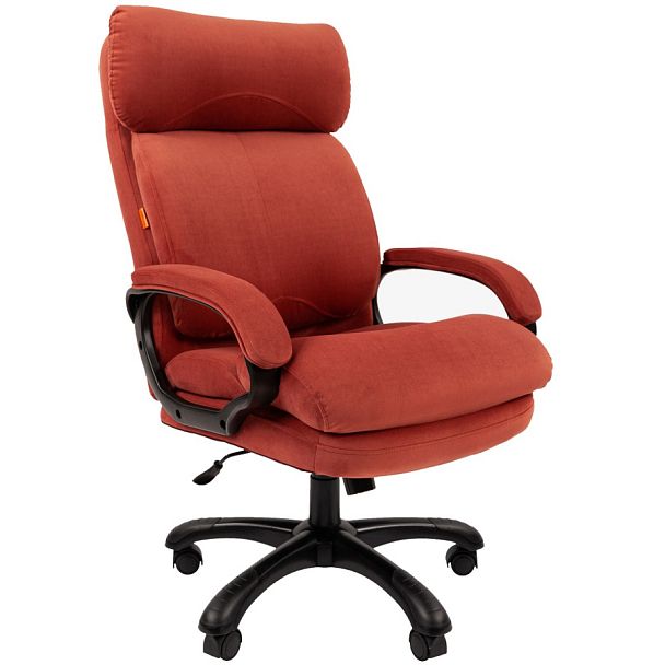 Кресло CHAIRMAN HOME 505, ткань велюр, красный - Вид 1