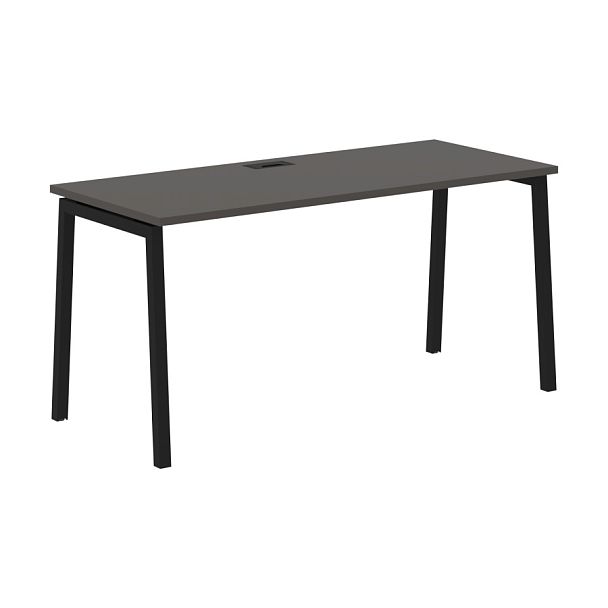 Стол прямой ELST 1567 Мокко/Черный 1560х670х750 EDIS - Вид 1