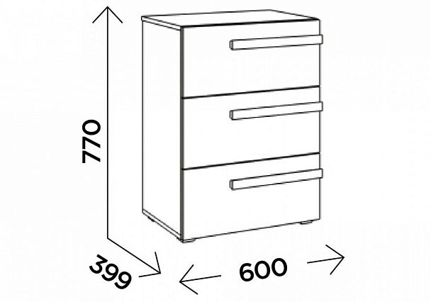 Комод Чернин - Вид 5