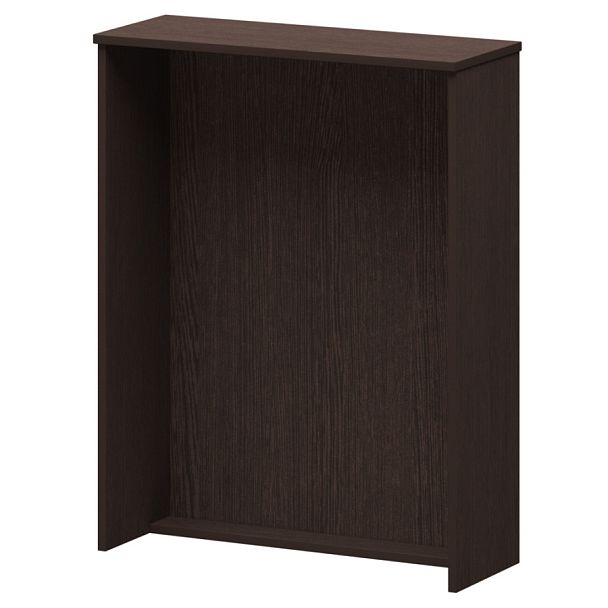 Стойка прямоугольная А-551 Дуб венге 960x360x1220 Ресепшн - Вид 1