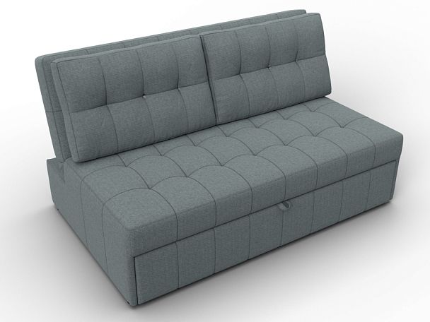 Диван прямой Лига-107 (140) Рогожка серый - Вид 6