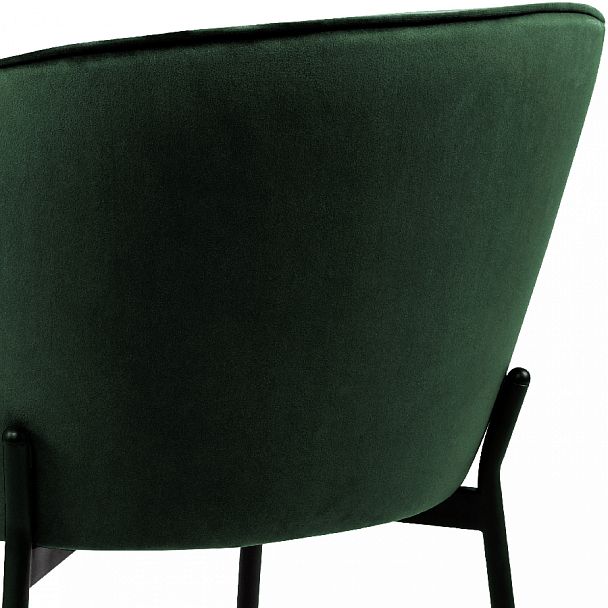 Комплект кухонных стульев Миэль зеленый велюр/черный, 4 шт. - Вид 10