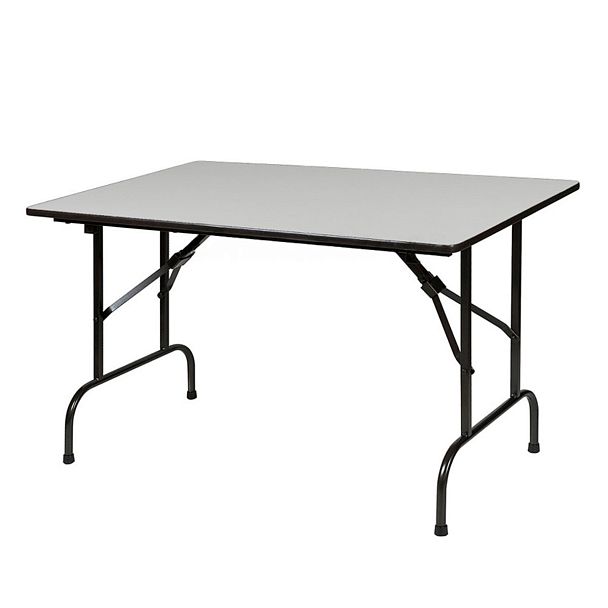 Стол Лидер 1, 1200*600, серый, черный - Вид 2