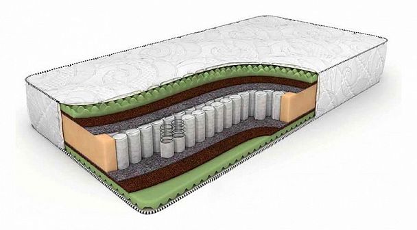 Матрас двуспальный Space Massage TFK 2000x1600 - Вид 1