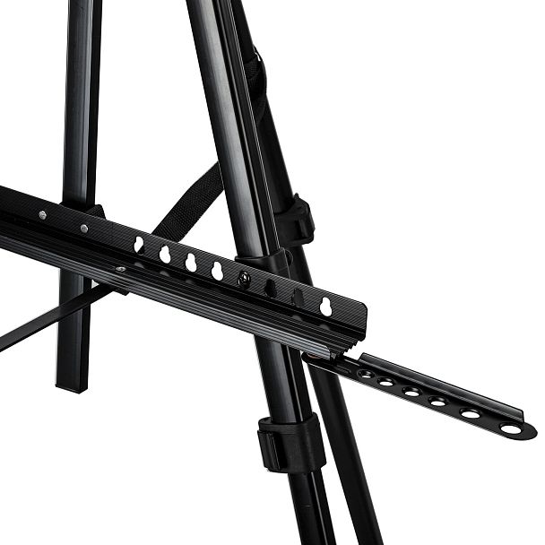 Мольберт-тренога металлический переносной, телескопический, 140х201х103 см, чехол, BRAUBERG ART, 192267 - Вид 7