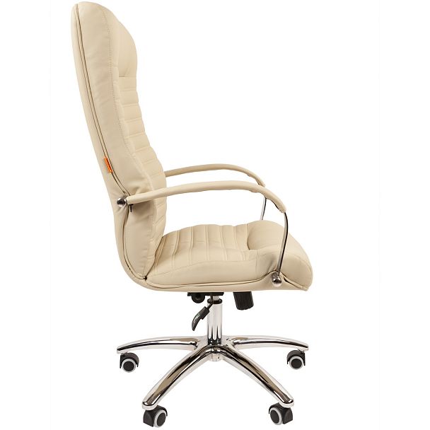 Кресло CHAIRMAN 480, экокожа, бежевый - Вид 4