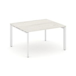 Style Project Next Стол переговорный SN-59P.SPRG-032.3 Дуб Наварра/Металл Белый 1180*1180*750 - Фото предпросмотра