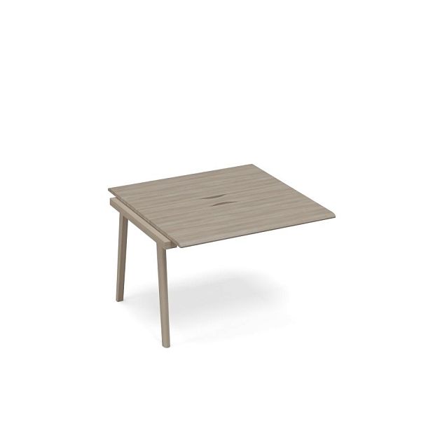 Секция стола для переговоров с кабель-каналом WOOD Time wood ТМ В2 153-1 вяз либерти - Вид 1