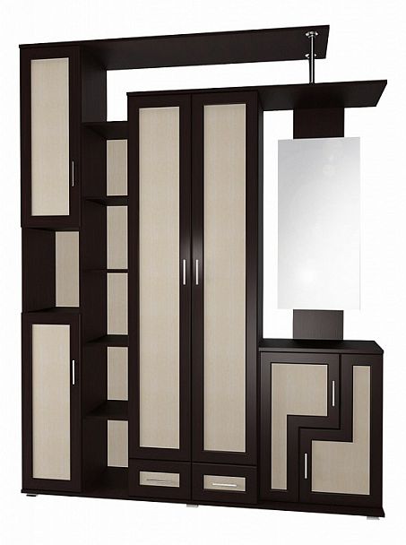 Стенка для прихожей Мебелайн-6 - Вид 1