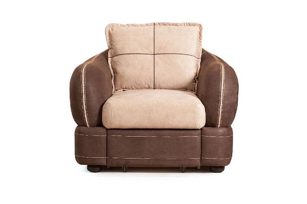 Napoli (Неаполь) кресло с ящиком, замша - Вид 2