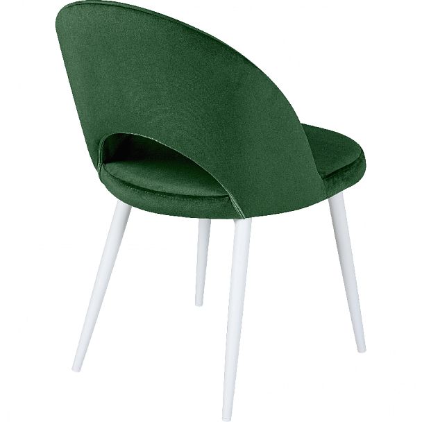 Стул кухонный Рэди зеленый велюр/белый - Вид 4