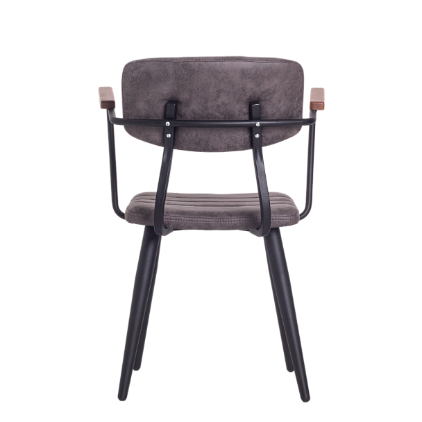 Стул Kato с подлокотниками, велюр, массив бука - Вид 5