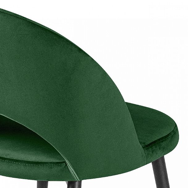 Комплект кухонных стульев Рэди зеленый велюр/черный, 4 шт. - Вид 9