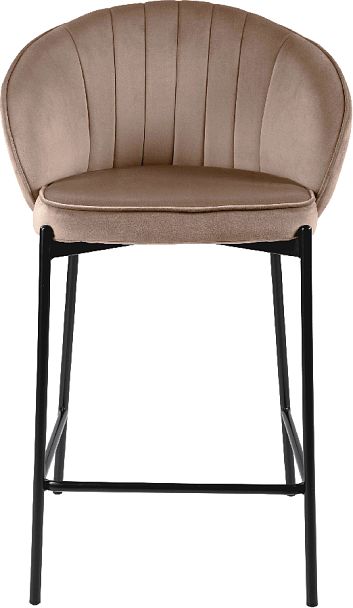 Полубарный стул Миэль латте/черный - Вид 2