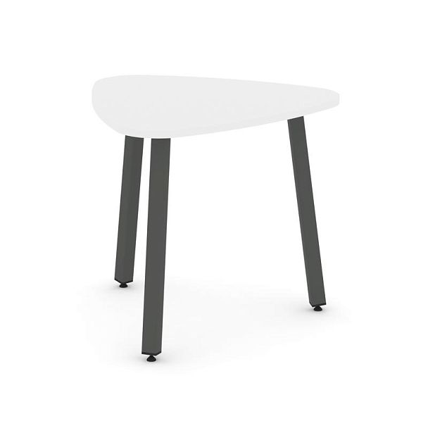 Стайл Проджект Стол переговорный SN-5.SPRG-70.3 Белый/Металл Антрацит 900*900*750 - Вид 1