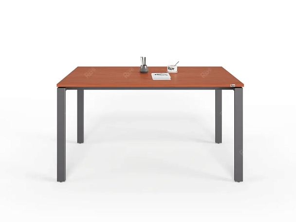 UNITY РМС8-14 ОРЕХ ИТАЛЬЯНСКИЙ Стол на металлокаркасе прямой 1400х800х750 - Вид 2