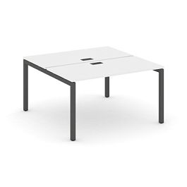 Стайл Проджект Рабочая станция 2-х сторон. SN-5P.DRS-001 Белый/Металл Антрацит 980*1232*750 - Фото предпросмотра