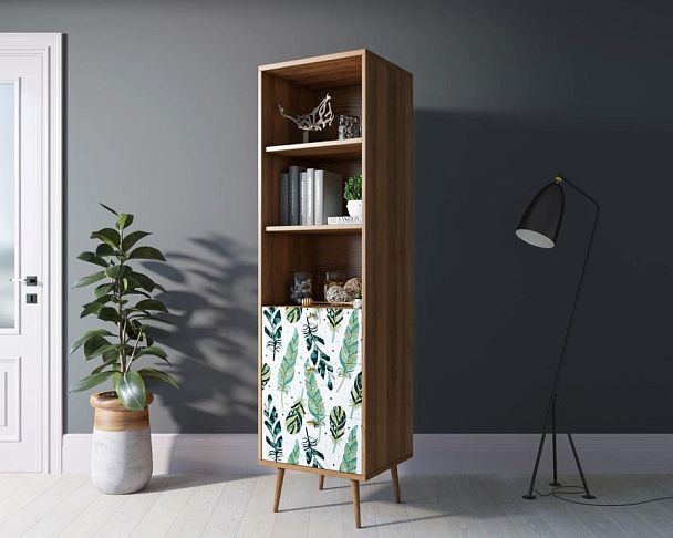 Стеллаж с ящиками Berber принт 44 арт BB45/Print_44 - Вид 3