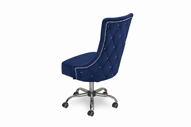 Стул «Венеция» компьютерный синий - Вид 2