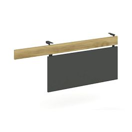 Concept Царга стола с опорной тумбой CN.CST-002 Дуб Винченцо/Антрацит/Металл Антрацит 1030*18*458 - Фото предпросмотра