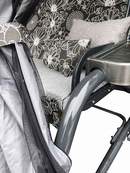 Качели с тентом трехместные Ранго Премиум - Вид 2