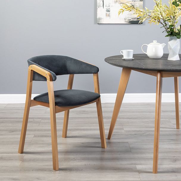 Кресло Dalia Soft Grey/Натур - Вид 11