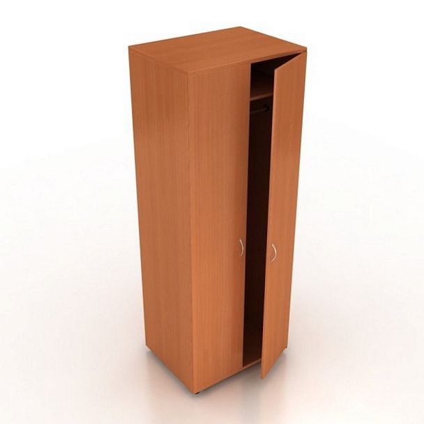 Шкаф для одежды Менеджер Ш-07+ДШ-01/02 бук - Вид 4