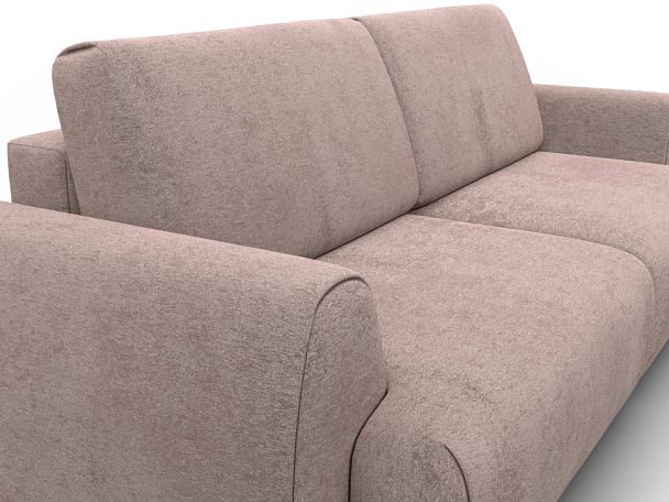 Диван прямой Лига-115 НПБ Велюр бежевый - Вид 4