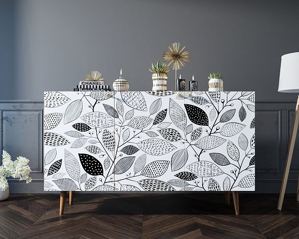 Комод "Berber" три дверки 09 принт - Вид 7