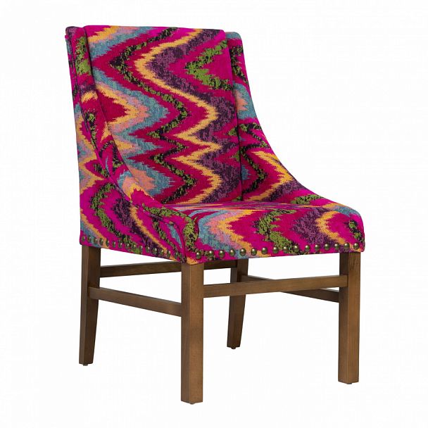 Полукресло Лофт, малиновая кислота, Жаккард - Вид 1