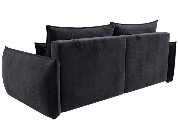 Диван прямой Лига-051 НПБ Велюр серый - Вид 5