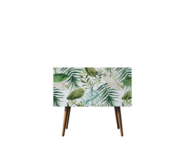 Комод на высоких ножках Berber малый принт 4 арт BB13/Print_04 - Вид 1