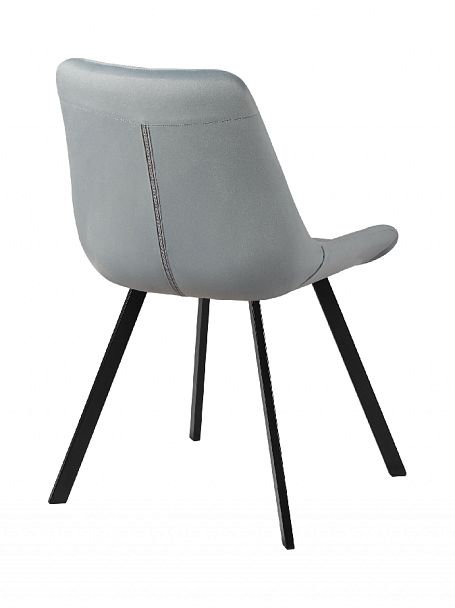 Комплект стульев поворотных Эйден М, Confetti dusty blue/черный, 4 шт. - Вид 5