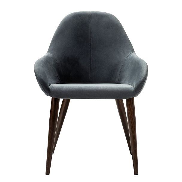 Кресло Kent Diag grey/т.орех - Вид 3