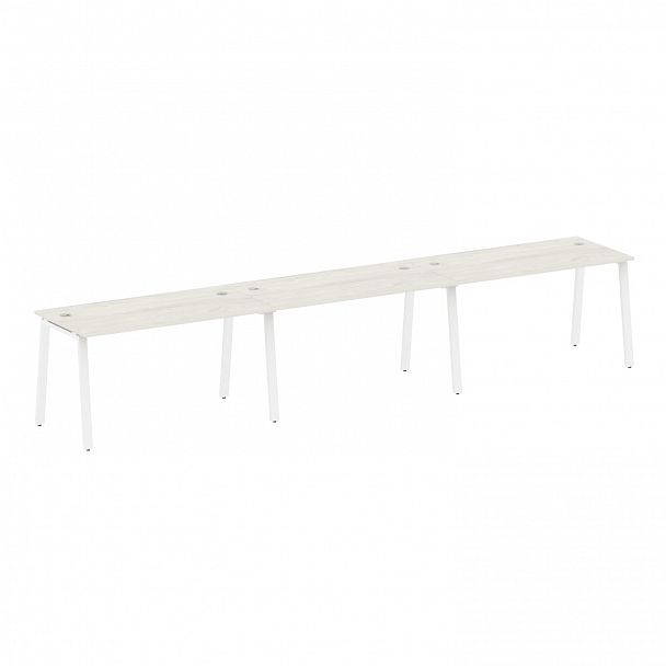 Рабочая станция "Metal System" БА.СМ-3.3 дуб наварра/белый - Вид 1