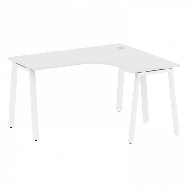 Стол "Metal System" БА.СА-3 белый - Вид 1