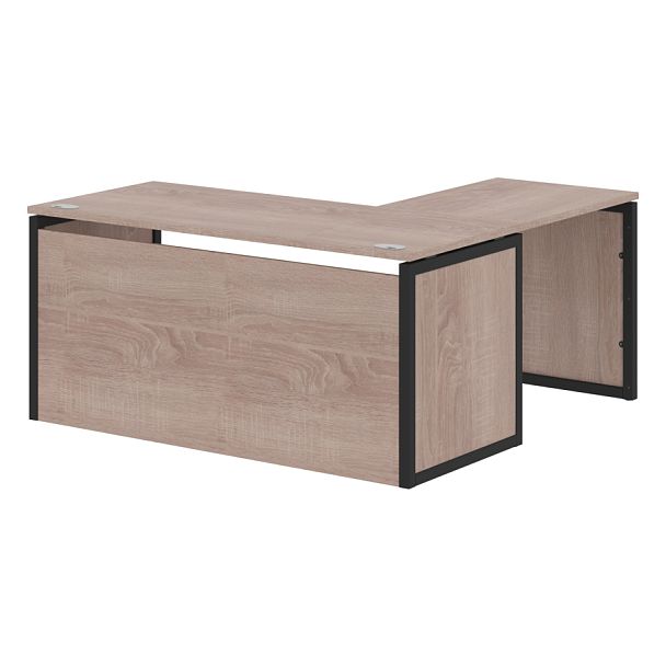 Стол угловой XQPCT 1615H Дуб Сонома/Антрацит 1600х1500х750 XTEN-QP - Вид 1