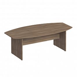 Стол для переговоров "Комфорт" К 143 дуб шамони темный - Фото предпросмотра