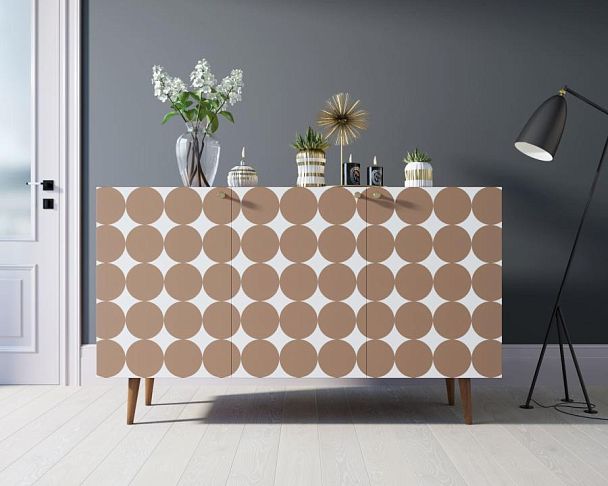 Комод Berber три дверки 17 принт арт BB01/Print_17 - Вид 4