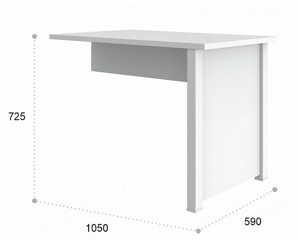 Стол приставной Изабель ИЗ-42 - Вид 4