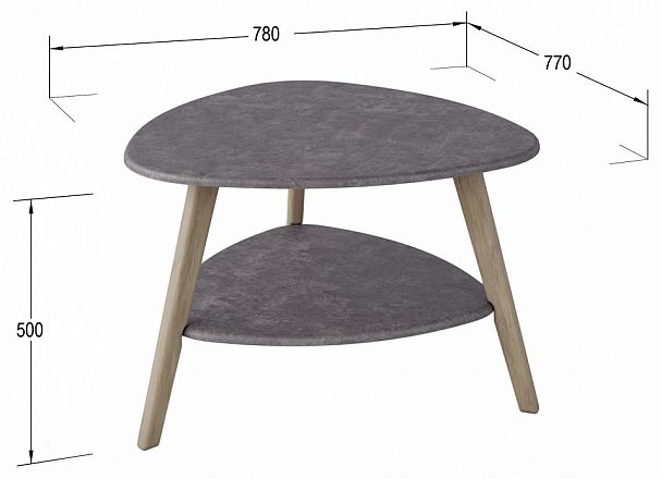 Стол журнальный Бруклин - Вид 4