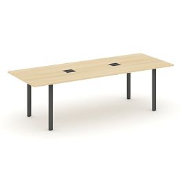 Style Project Direct Direct Стол переговорный SN-6P.SPRG-258 Акация Лорка/Металл Антрацит 2580*980*750 - Фото предпросмотра
