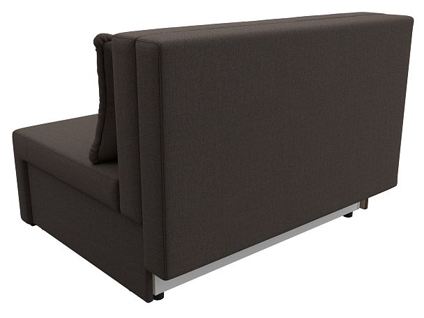 Диван прямой Лагуна Рогожка коричневый - Вид 6