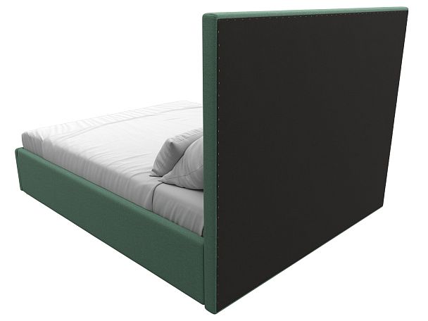 Кровать интерьерная Афродита 160 Рогожка зеленый - Вид 5